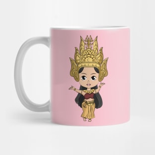 Khmer Cambodian Apsara Dancer Mug